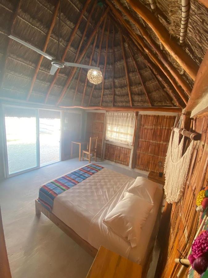 Cabanas Cinco Elementos Celestun Kültér fotó