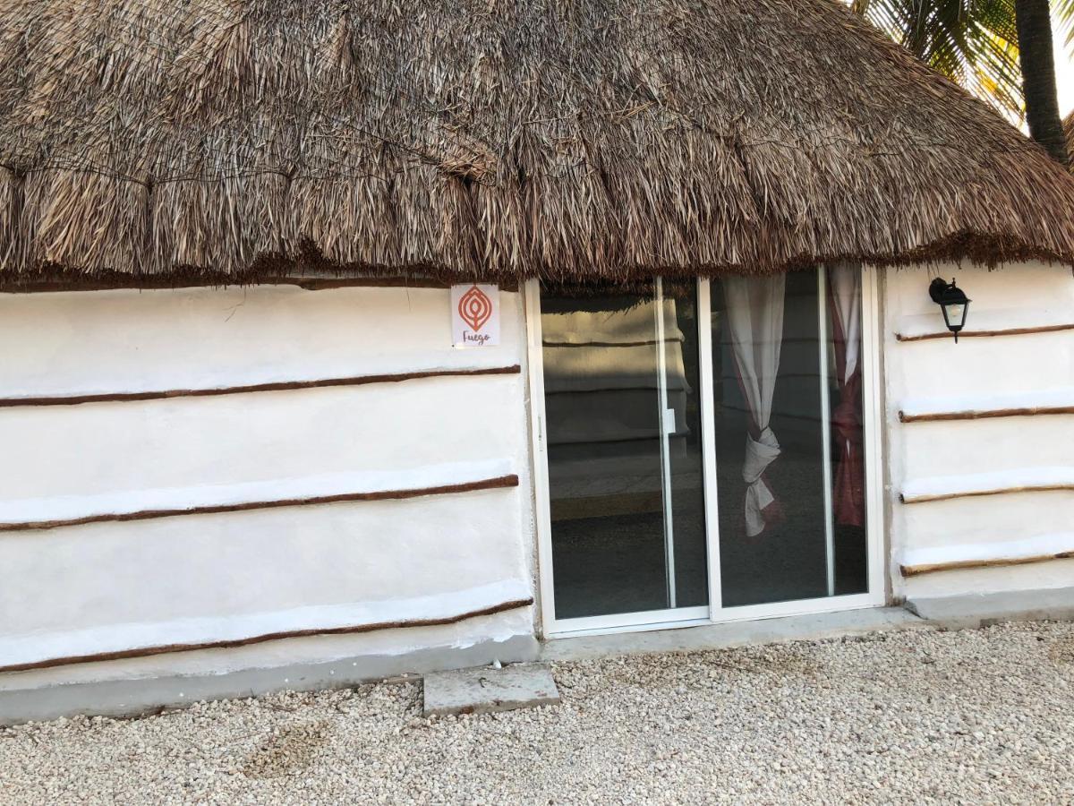 Cabanas Cinco Elementos Celestun Kültér fotó